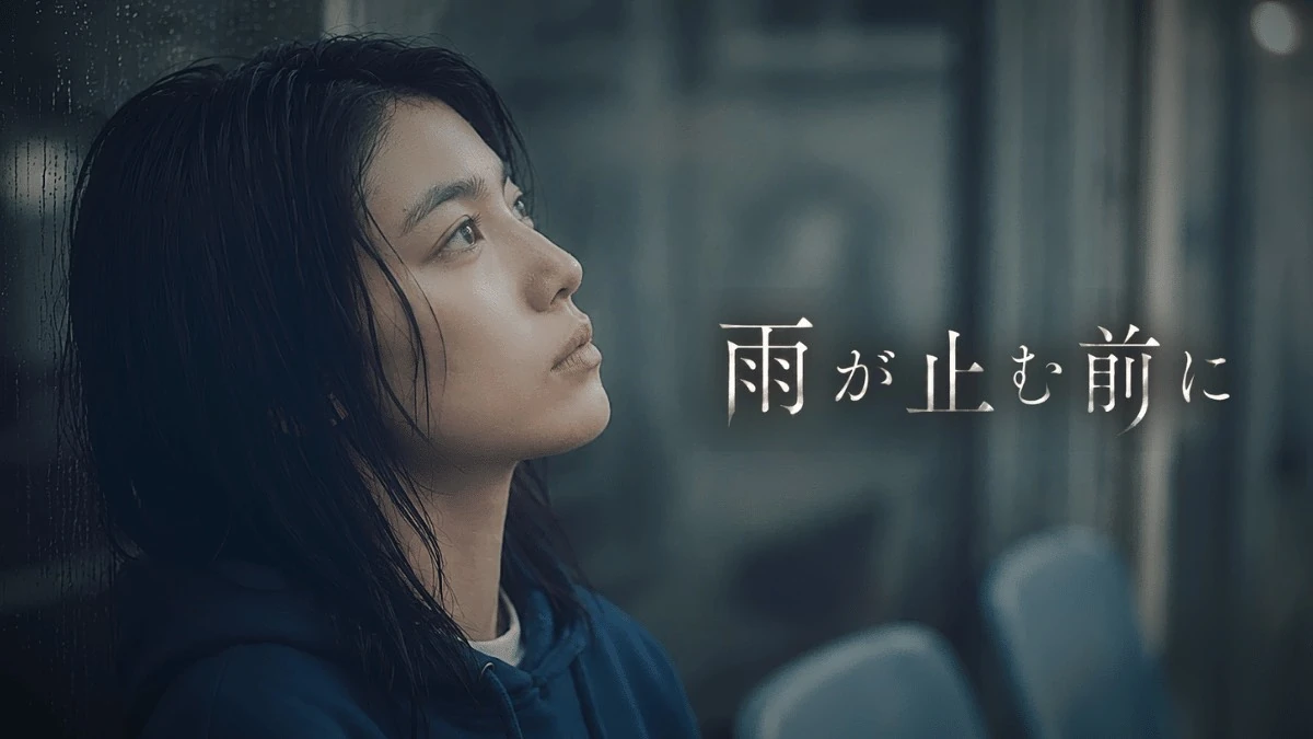 MXショートドラマ「雨が止む前に」キービジュアル（横位置）