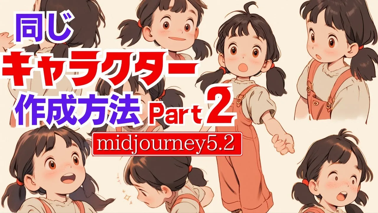 同じキャラクター作成 パート2