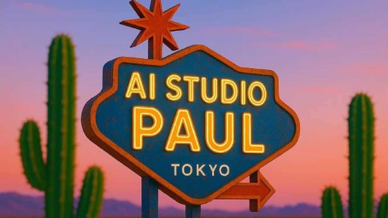AI STUDIO PAUL キービジュアル